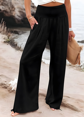 The Beach Trousers with High Waist