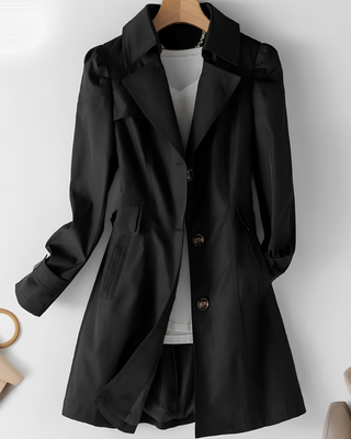 Women's Mid-Length Trench Coat