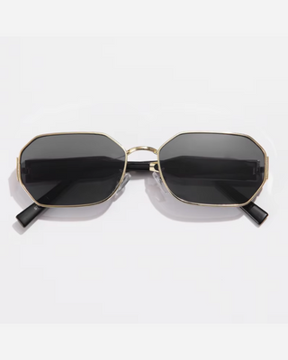 Retro Square Metal Sunglasses for Women