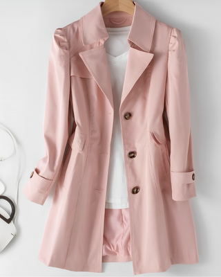 Women's Mid-Length Trench Coat